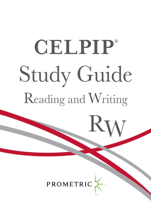 Title details for CELPIP Study Guide by Prometric Testing - Available